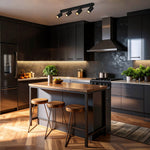 Picard 4 Light Ceiling Spotlight — lifestyle