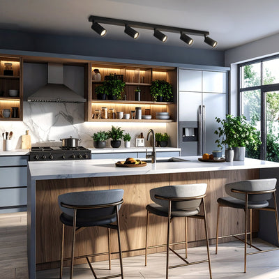 Picard 5 Light Ceiling Spotlight — lifestyle