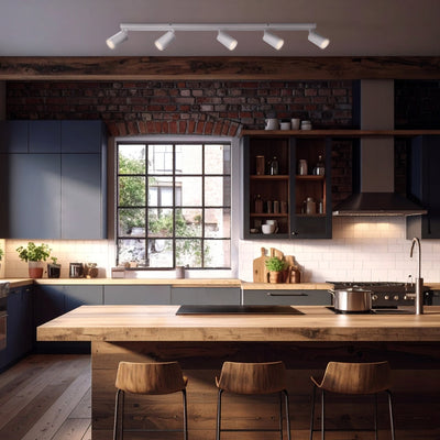 Picard 5 Light Ceiling Spotlight — lifestyle