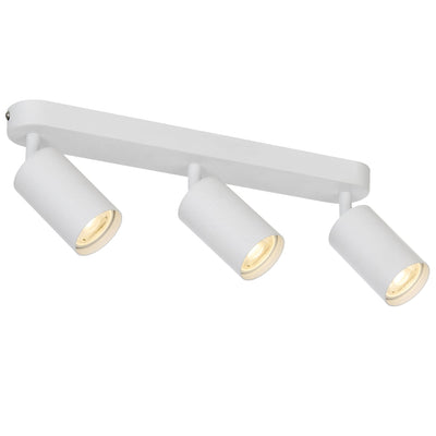 Picard 3 Light Ceiling Spotlight — White