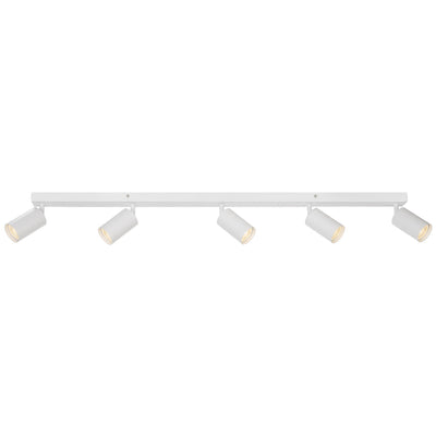 Picard 5 Light Ceiling Spotlight — White