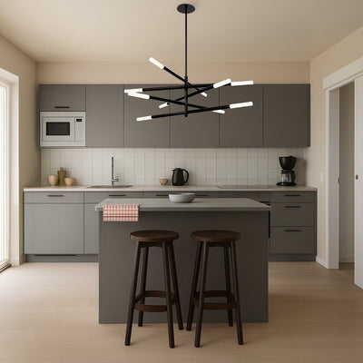 PINTA 10 LIGHT PENDANT — lifestyle