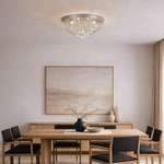 Pintor Round Flush Mount Light — lifestyle