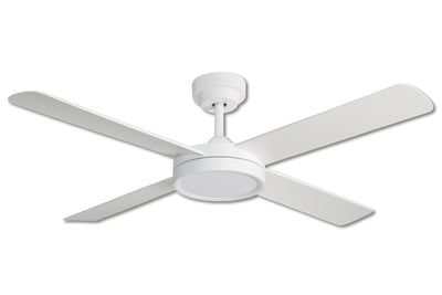 Hunter Pacific Pinnacle 3 DC 52 inch Ceiling Fan White with LED Light