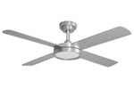 Hunter Pacific Pinnacle 3 DC 52 inch Ceiling Fan Brushed Aluminium with LED Light