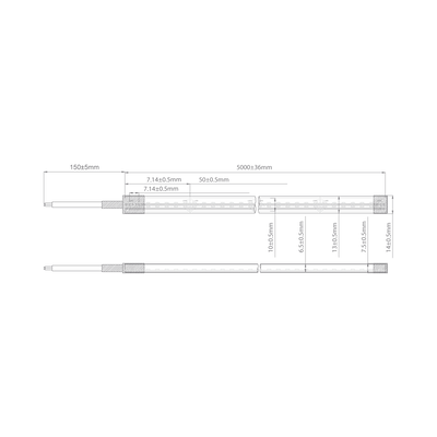 Domus PLEO-14.4 Neon Side 24V IP67 CRI90 1m