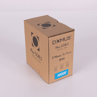 Domus PLEX-COB-5 Strip IP54 CRI90 24V 640LED/M 1m