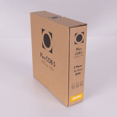 Domus PLEX-COB-5 Strip IP54 CRI90 24V 640LED/M 50M Pack