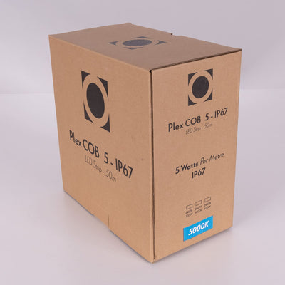Domus PLEX-COB-5-IP67 Strip IP67 CRI90 24V 640LED/M 50M