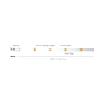 Domus PLEX RGB 14W P/M COB Strip 24V IP67 840LED/M 1m