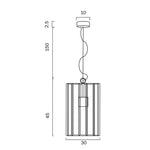 Pratt 1 Light Pendant Light
