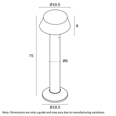 Pyrus Exterior LED Bollard Light