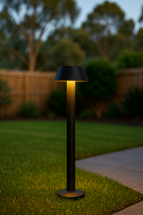 Pyrus Exterior LED Bollard Light — lifestyle