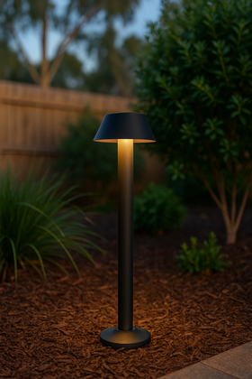 Pyrus Exterior LED Bollard Light — lifestyle