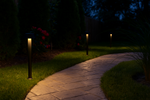 Pyrus Exterior LED Bollard Light — lifestyle
