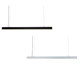Proline Linear Pendant Light 1800mm Triac Dimmable in Black or White Havit Commercial - HCP-692722,HCP-693722 