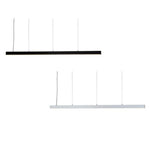 Proline Linear Pendant Light 2400mm Dali Dimmable in Black or White Havit Commercial - HCP-692964,HCP-693964