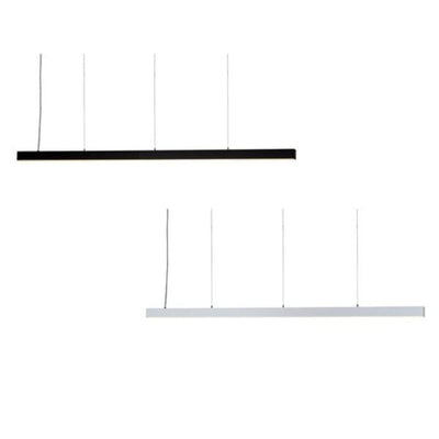 Proline Linear Pendant Light 2400mm Dali Dimmable in Black or White Havit Commercial - HCP-692964,HCP-693964