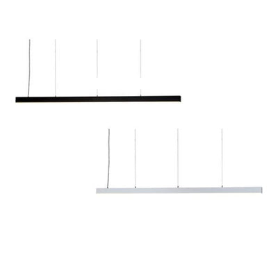 Proline Linear Pendant Light 2400mm Triac Dimmable in Black or White Havit Commercial - HCP-692962,HCP-693962 