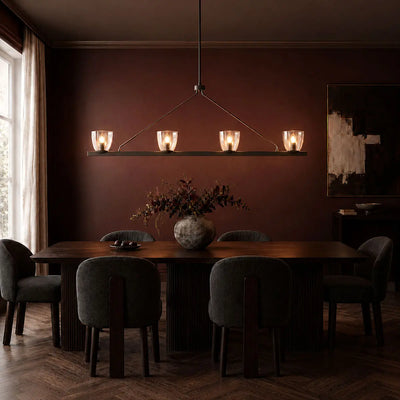 Radam 4 Light Bar Pendant Light — lifestyle
