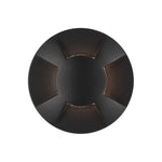 Raker 24V 3W 4 Way Exterior LED Inground Light — Black