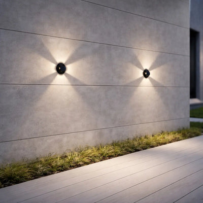 Raker 24V 3W 4 Way Exterior LED Inground Light — lifestyle