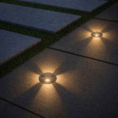 Raker 24V 3W 4 Way Exterior LED Inground Light — lifestyle