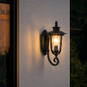 Ramiro 20Cm Exterior Wall Light Small — lifestyle