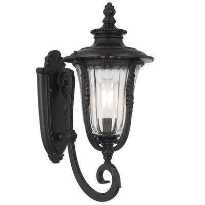 Ramiro 25Cm Exterior Wall Light Large — Black