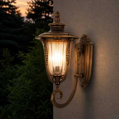 Ramiro 25Cm Exterior Wall Light Large — lifestyle