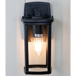 Reese Rectangular Outdoor Wall Light — lifestyle