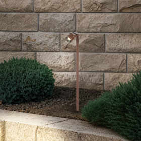 Rilto 24V Exterior LED Post Spike Light — lifestyle