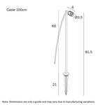 Rilto 24V Exterior LED Post Spike Light