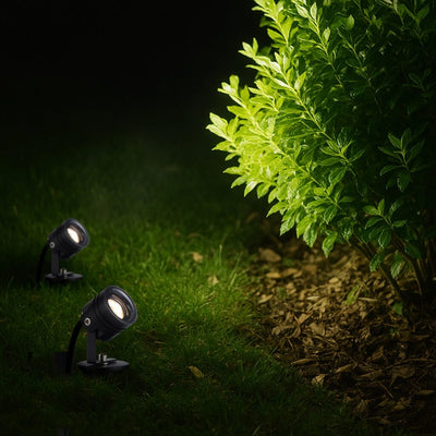 Rilto 24V Exterior LED Spike Spot Light — lifestyle