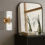 Riven Twin Wall Light — lifestyle