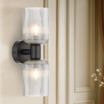 Riven Twin Wall Light — lifestyle