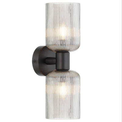 Riven Twin Wall Light