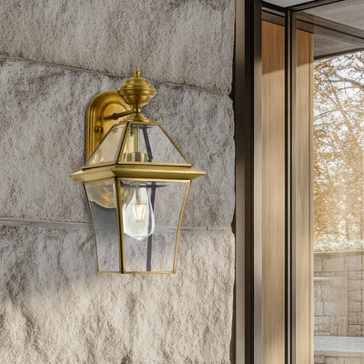 Rye Exterior Wall Light Small or Large — lifestyle