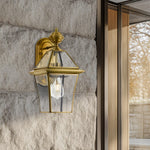 Rye Exterior Wall Light Small or Large — lifestyle
