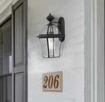 Rye Exterior Wall Light Small or Large — lifestyle