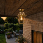 Rye Outdoor Glass Pendant Light 1Lt/3Lt — lifestyle