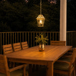 Rye Outdoor Glass Pendant Light 1Lt/3Lt — lifestyle