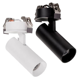Recessed LED Spot Light CCT 10w Dimmable Black/White Havit Commercial - HCP-10X2122