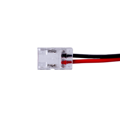 10X 1m Cable with Crimp Connector to suit 8mm IP20 LED Strip