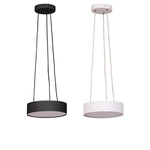Round Pendant Light 20w Dimmable in Black or White Havit Commercial - HCP-89X2004-PDT