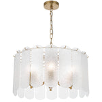 Samona 6 Pendant Light — Antique Gold