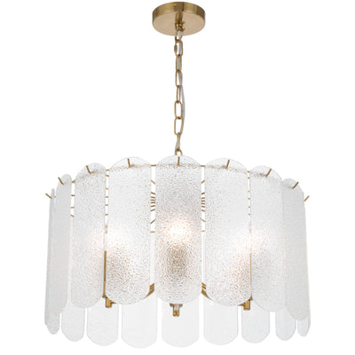 Samona 6 Pendant Light — Antique Gold