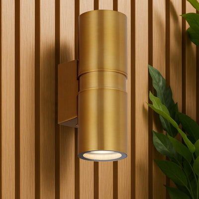 Sarnel Up-Down Exterior Wall Light — lifestyle