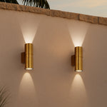 Sarnel Up-Down Exterior Wall Light — lifestyle
