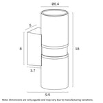 Sarnel Up-Down Exterior Wall Light